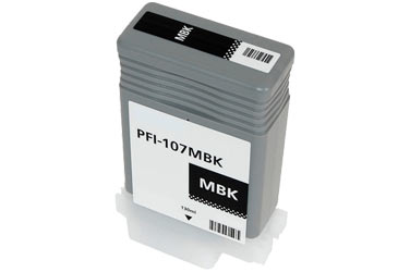 Картридж PFI-107MBK (6704B001) черный матовый 1