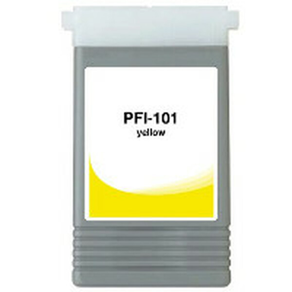 Совместимый картридж PFI-101Y желтый