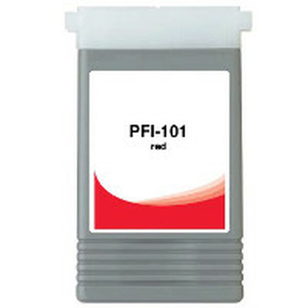 Совместимый картридж PFI-101R красный