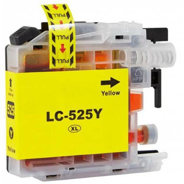 Картридж LC525XLY (535XL), желтый, увеличенный ресурс